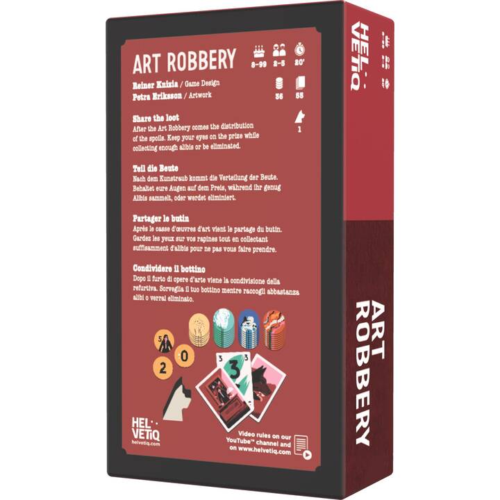 HELVETIQ Art Robbery (DE, IT, EN, FR)