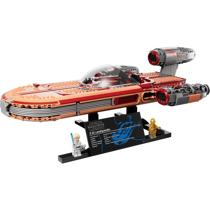 LEGO Star Wars Luke Skywalker’s Landspeeder (75341, seltenes Set)
