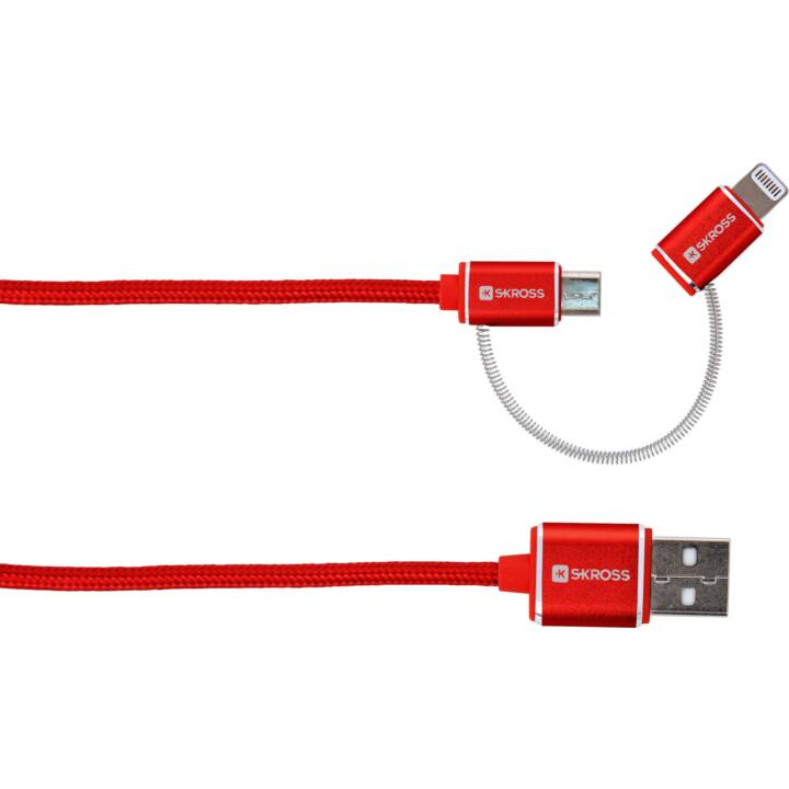 SKROSS Cavo di giunzione (USB 3.0 Micro Tipo-B, USB 3.0 Tipo-A, 1 m)