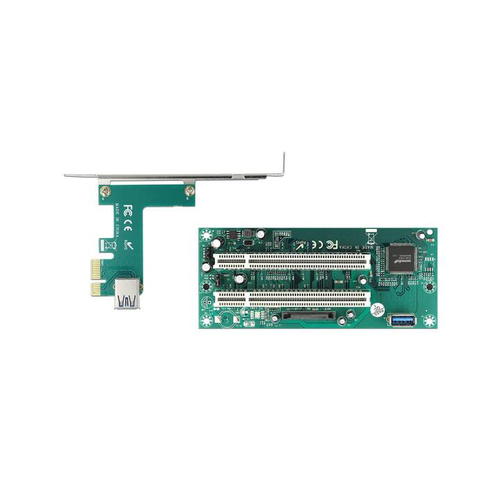 DELOCK Riser Card (PCI-X, USB A)