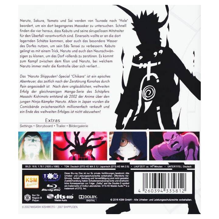 Naruto Shippuden - Chikara Special - White Edition (JA, DE)