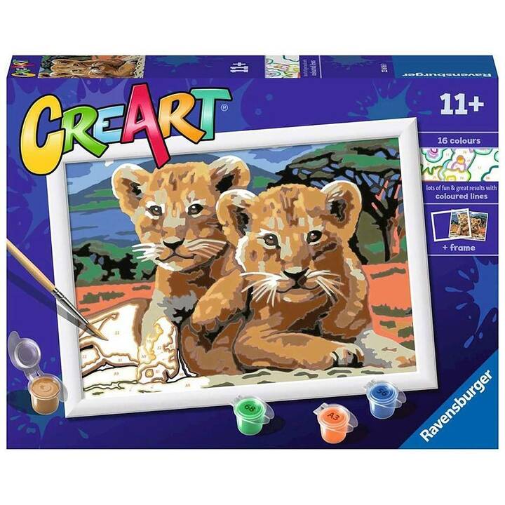RAVENSBURGER Little Lion Cubs (CreArt)