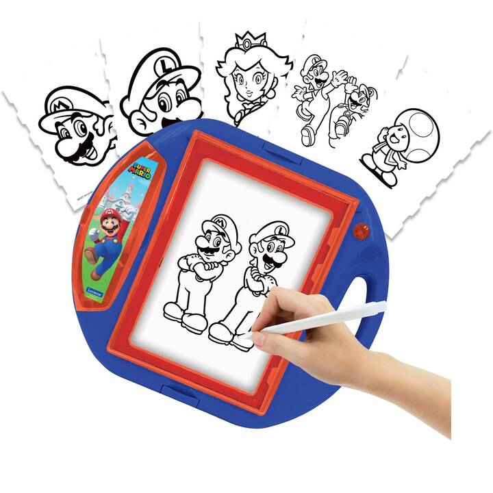 LEXIBOOK Super Mario Zeichenprojektor Tableau de jeu et magique