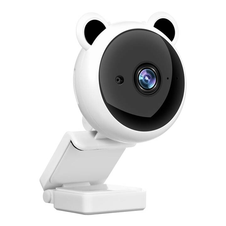 EG Webcam (1920 x 1080, Bianco)