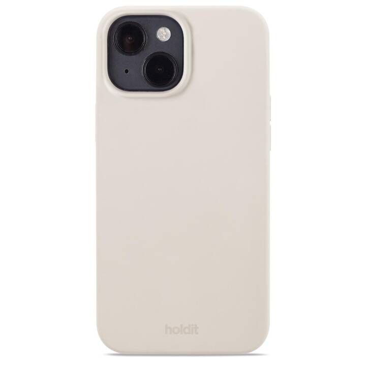 HOLDIT Backcover (iPhone 15, Beige clair)