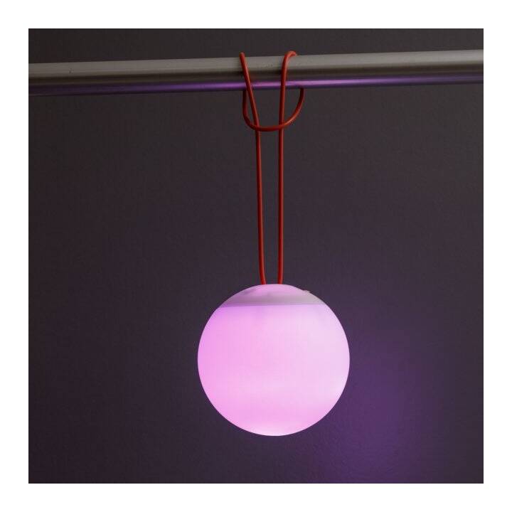 INTERTRONIC Lumière d'ambiance LED Hanging Ball (Rouge, Blanc)