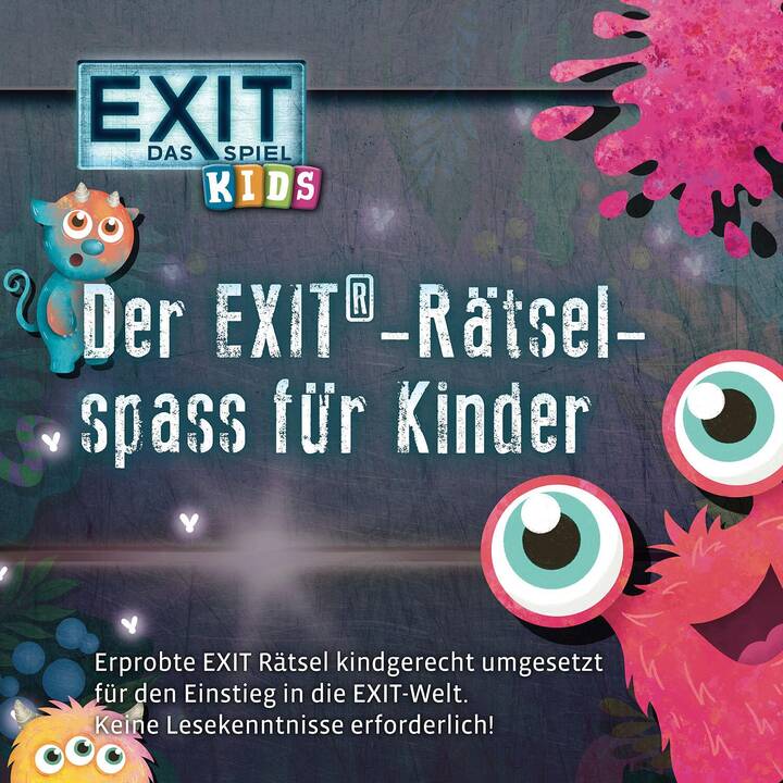 KOSMOS EXIT - Das Spiel – Kids: Monstermässiger Rätselspass (DE)