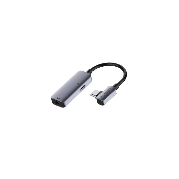 4SMARTS Adaptateurs (USB Typ-C, Prise Jack 3.5 mm, USB Type-C)