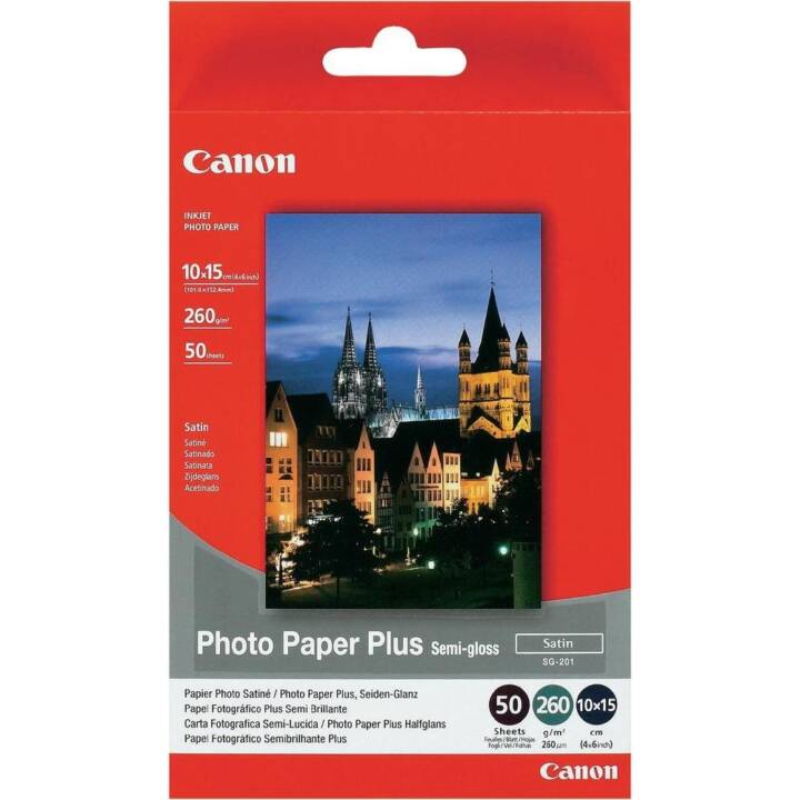 CANON Plus Fotopapier (50 Blatt, 100x150, 260 g/m2)
