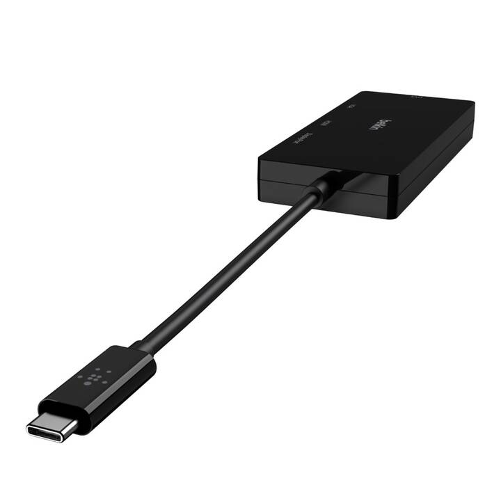 BELKIN AVC003BTBK Adapter (USB 3.1 Typ-C, DVI, DisplayPort, VGA, HDMI Typ-A, 15 cm)