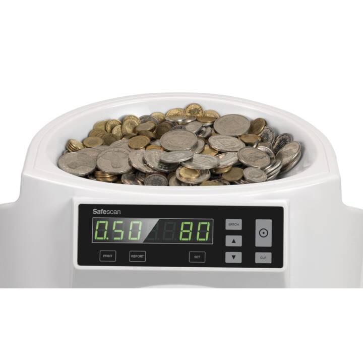 SAFESCAN 1250 EUR Compteur de monnaie