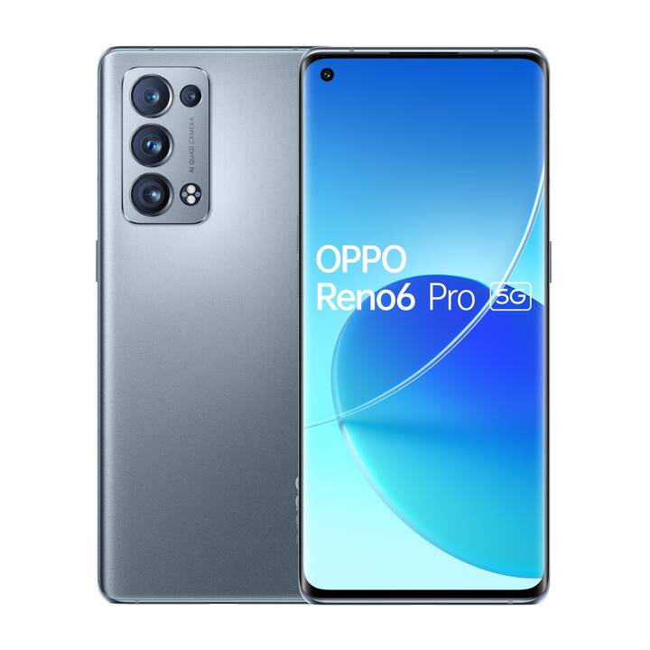 OPPO Reno6 Pro (256 GB, Lunar Grey, 6.5", 50 MP, 5G)