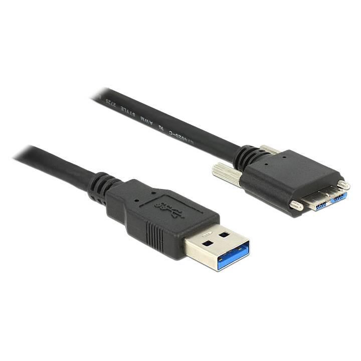 DELOCK USB-Kabel (USB 3.0 Micro Typ-B, USB 3.0 Typ-A, 33 m)
