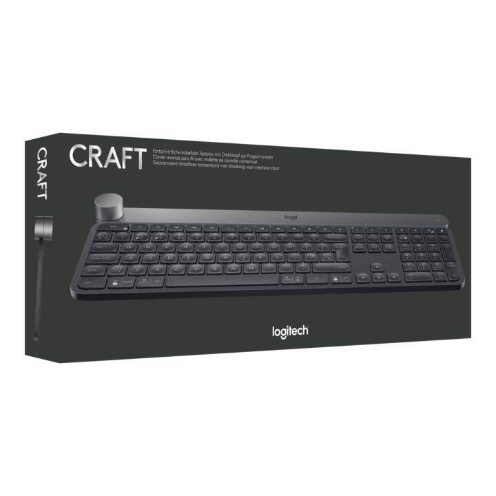 LOGITECH Craft Advanced (radio-fréquence, Bluetooth, USA, Sans fil)