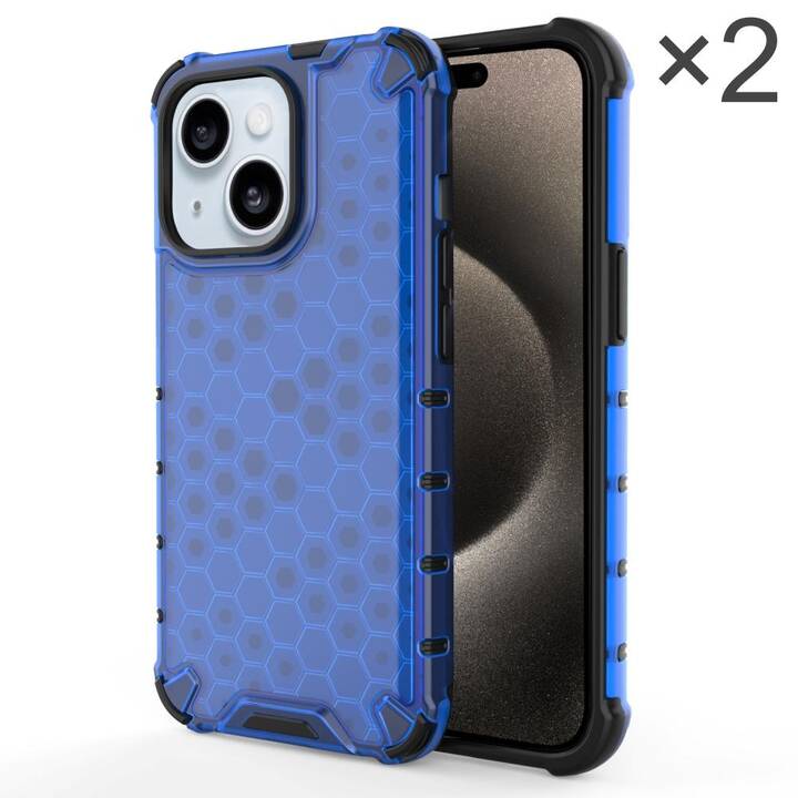 EG Backcover (iPhone 15 Plus, Blau)