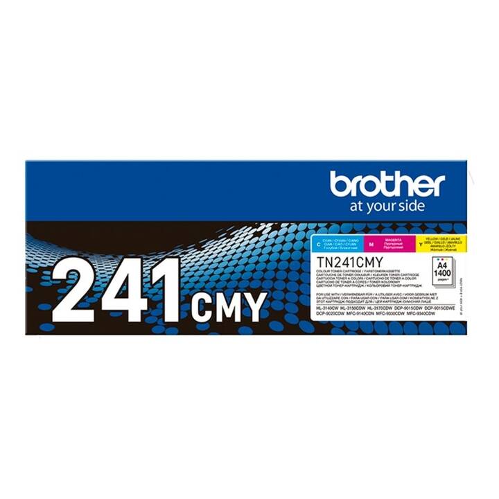 BROTHER TN241CMY (Multipack, Ciano, Giallo, Magenta)