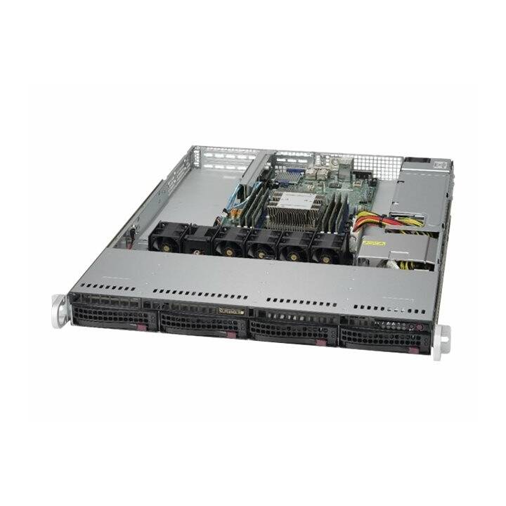 SUPER MICRO SuperServer 5019P-WT - montage en rack - sans CPU - 0 GB - 0 GB - 0 GB