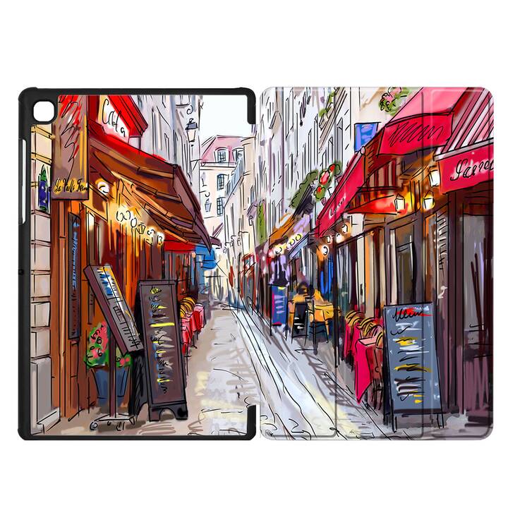EG Hülle für Samsung Galaxy Tab A7 Lite 8.7" (2021) - rot - Pariser Malerei