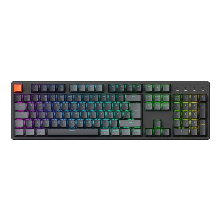 Rapoo E9100M Multi-mode draadloos toetsenbord zwart