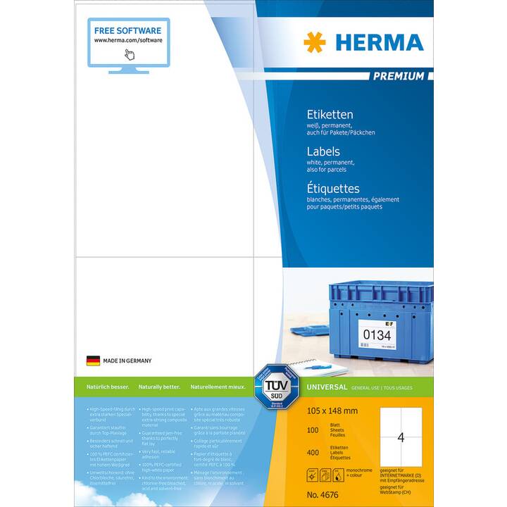 HERMA Premium (148 x 105 mm)