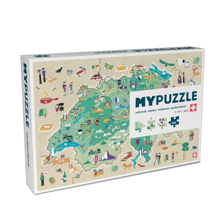 HELVETIQ Stadt Puzzle (252 x, 1 x)