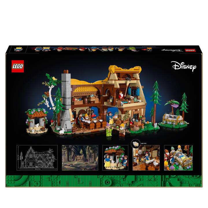 LEGO Disney Die Hütte von Schneewittchen und den sieben Zwergen (43242, seltenes Set)