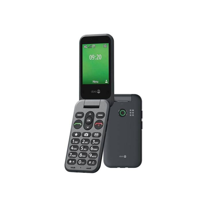 DORO Leva E20 (128 MB, Graphit, 2.8", 0.3 MP)