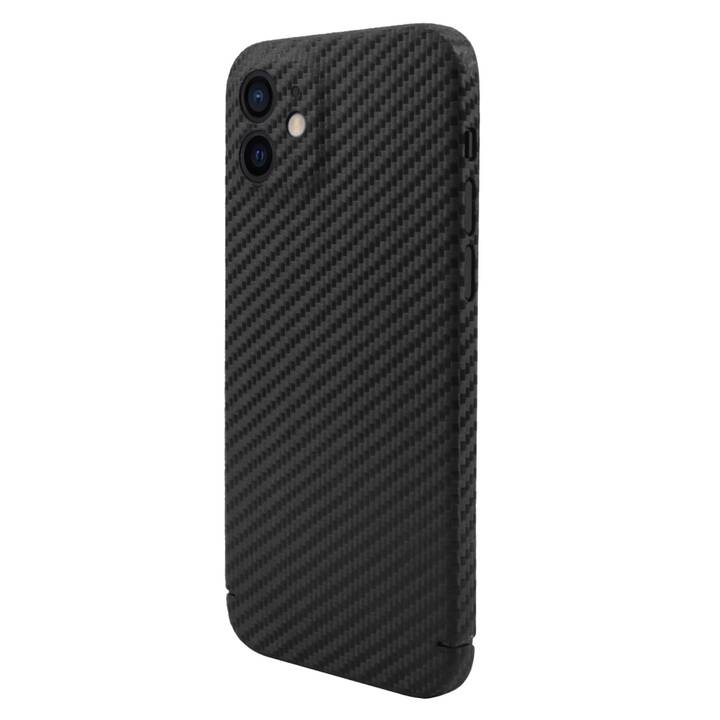 NEVOX Backcover CarbonSeries (iPhone 13, Noir)