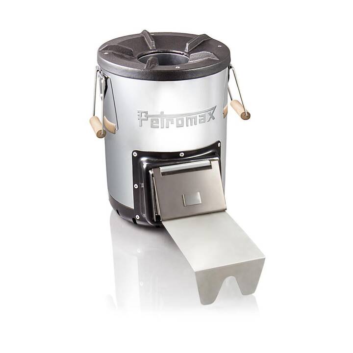 PETROMAX Rocket stove Gril à charbon de bois (Anthracite, Blanc)