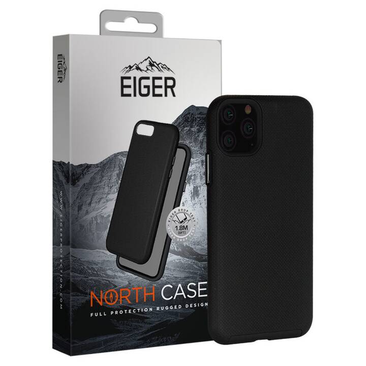 EIGER Backcover EGCA00150 (iPhone 11 Pro Max, Schwarz)