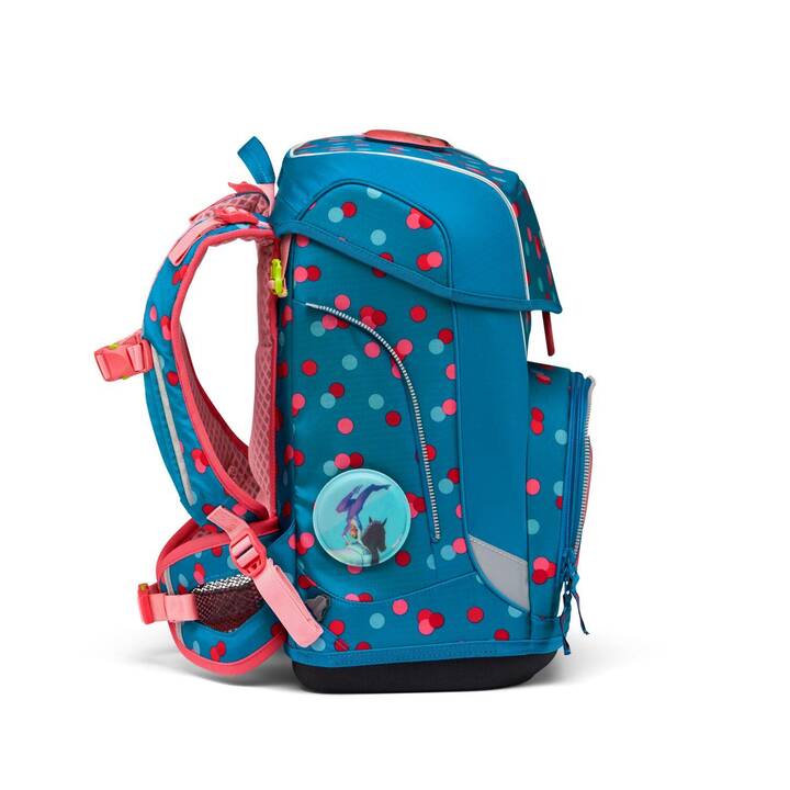 ERGOBAG Set di borse Cubo Light VoltiBär (19 l, Rosa, Blu, Pink)