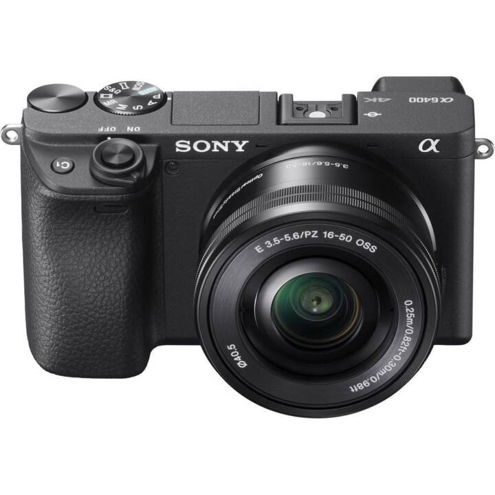 SONY Alpha a6400 + E PZ 16-50mm F3.5-5.6 OSS Kit (24.2 MP, APS-C)