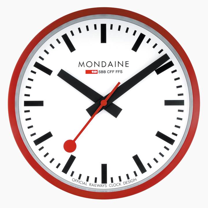 MONDAINE Quartz Horloge murale (Analogique, 25 mm)