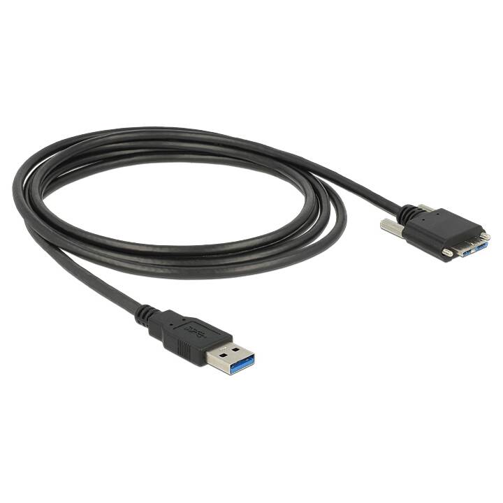 DELOCK USB-Kabel (USB 3.0 Micro Typ-B, USB 3.0 Typ-A, 33 m)