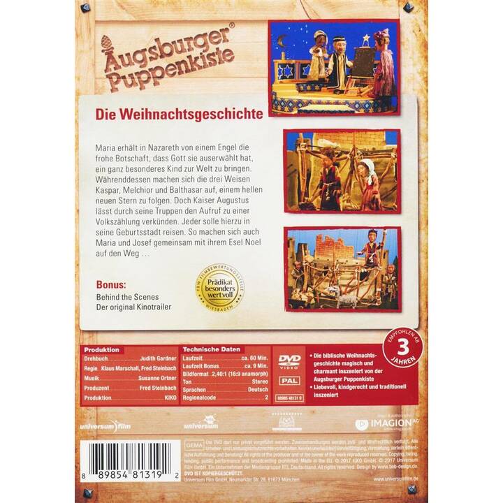 Augsburger Puppenkiste - Die Weihnachtsgeschichte (DE)