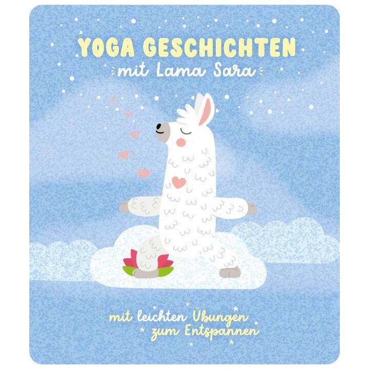 TONIES Pièce radiophonique pour enfants Yoga-Geschichten mit Lama Sara (DE, Toniebox)