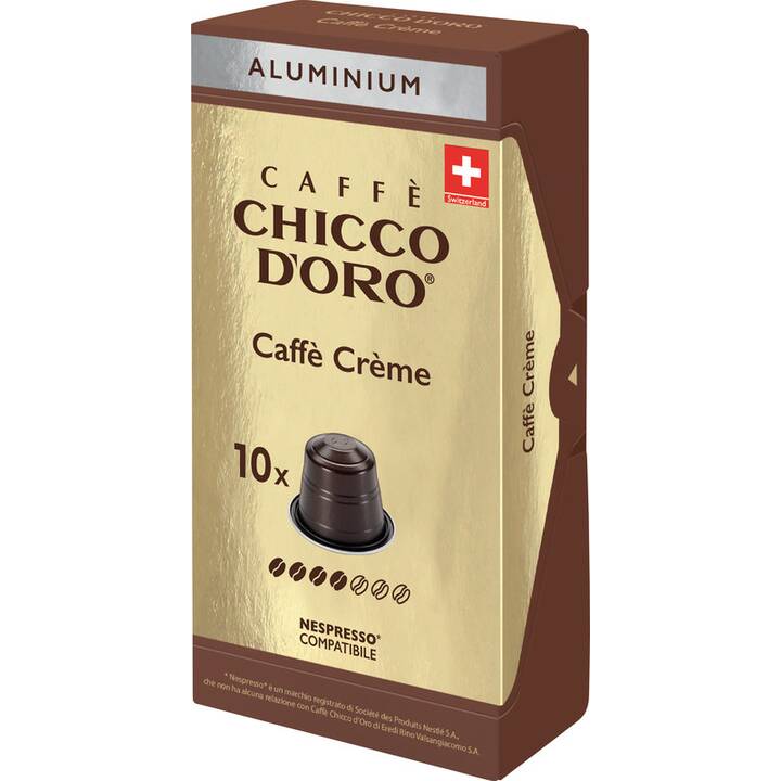 CHICCO D'ORO Kaffeekapseln Caffè Crème (10 Stück)