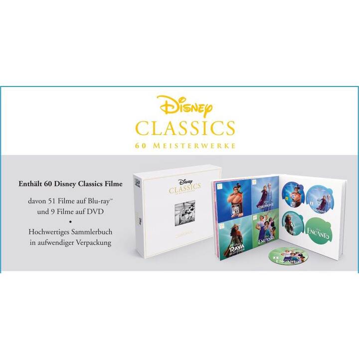 Disney Classics - 60 Meisterwerke - Die komplette Sammlung (Limited Edition, DE)
