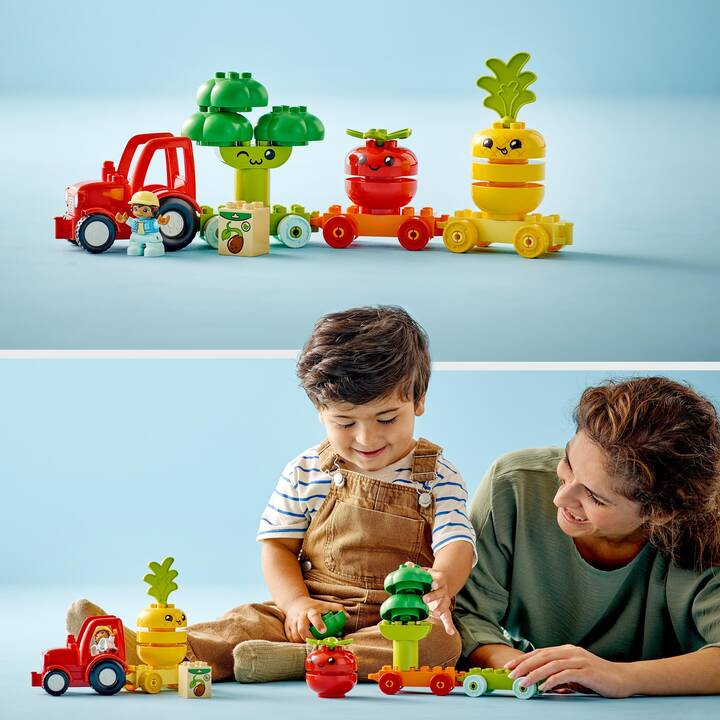 LEGO DUPLO Le tracteur des fruits et légumes(10982)