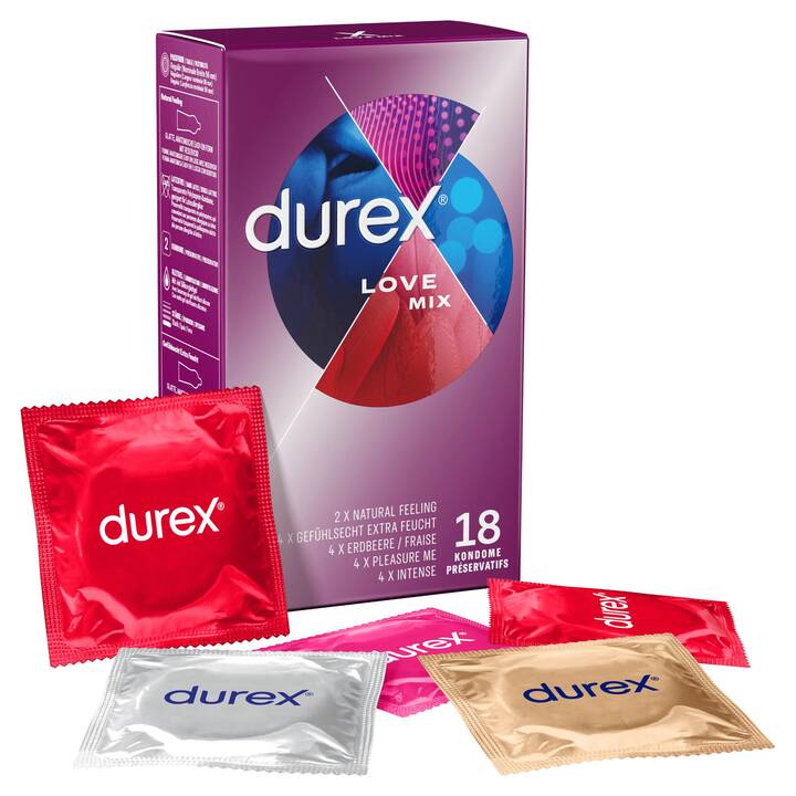 DUREX Kondome Love Mix (18 Stück)