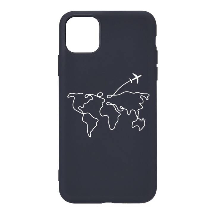 EG cover posteriore per iPhone 13 Mini 5.4" (2021) - nero - da viaggio