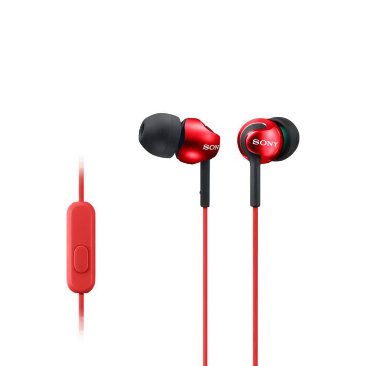 SONY MDR-EX110LP (In-Ear, Rosso)