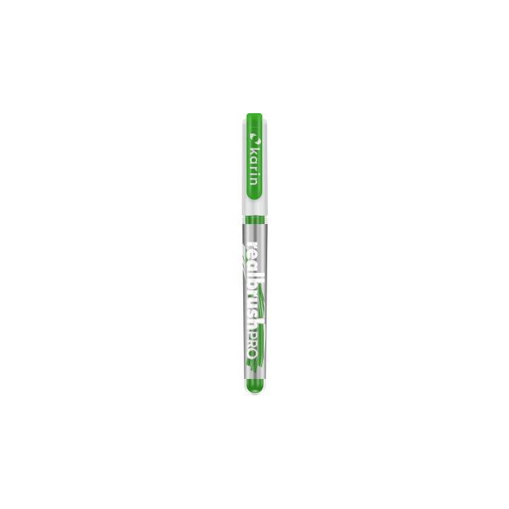 KARIN Real Brush Pen Pro  Pennarello (Erba verde, 1 pezzo)