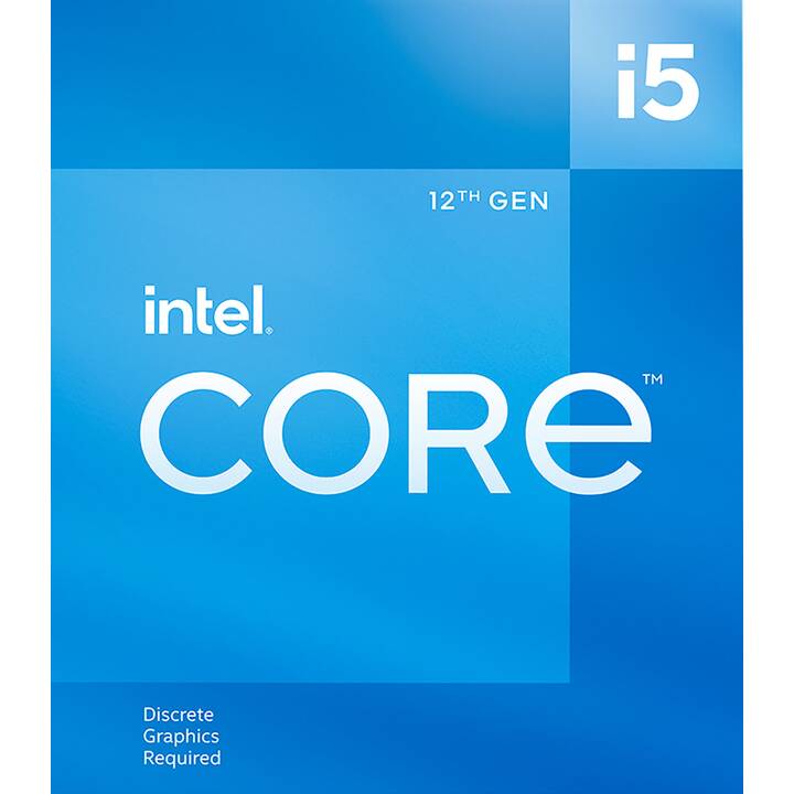 INTEL Core i5-12400F (LGA 1700, 2.5 GHz)