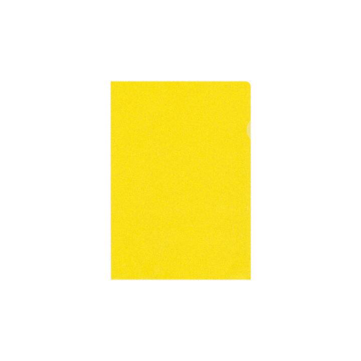 BÜROLINE Sichtmappe (Gelb, A4, 10 Stück)