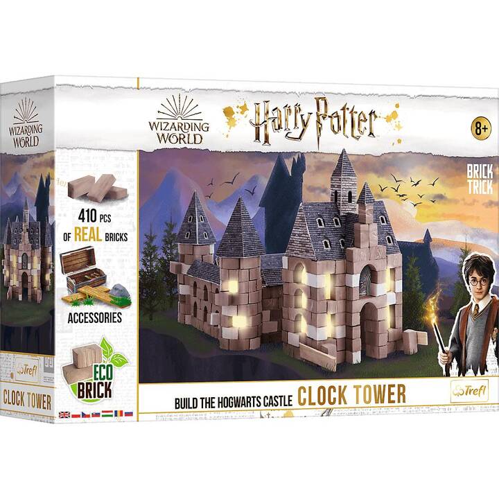TREFL Harry Potter - Clock Tower Puzzle 3D (410 pièce)