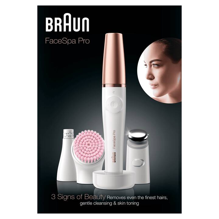 BRAUN Apparecchio per la pulizia del viso FaceSpa Pro 912