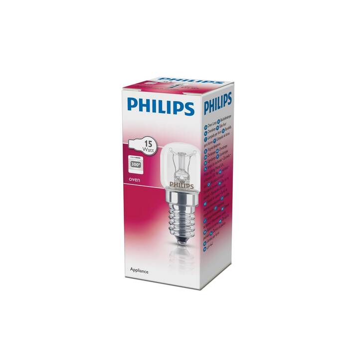 PHILIPS Halogenlampe (E14, 90 lm, 15 W)