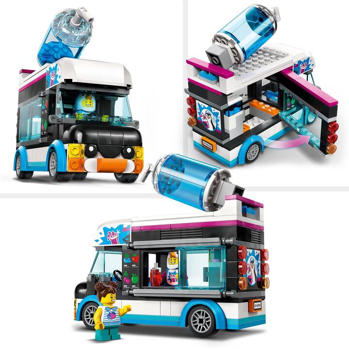 LEGO City Le Camion à Granités du Pingouin (60384)