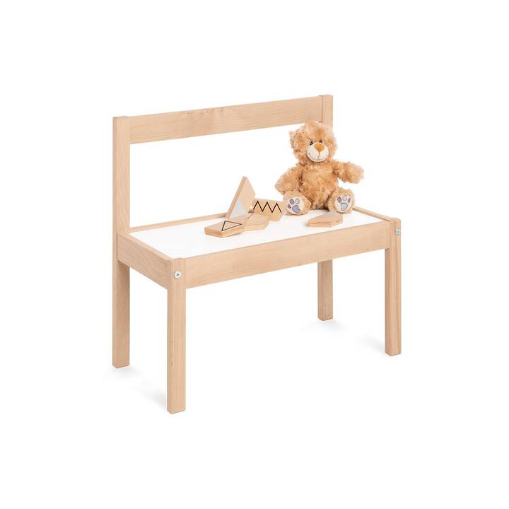 PINOLINO Banc Olaf Nature (Beige, Blanc)